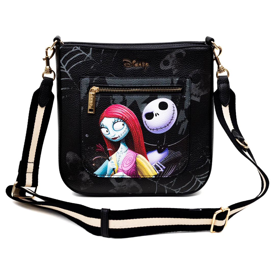 WondaPOP Nightmare Before Christmas Crossbody Bag - Gothic Halloween Purse for Women - Perfect for Cosplay, Parties & Daily Use