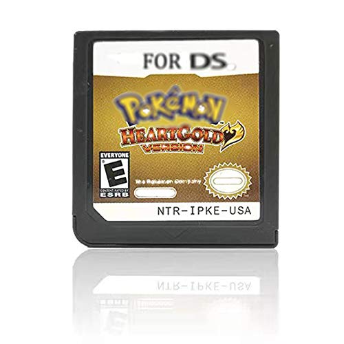 Cenxaki HeartGold Version Game Cartridge Card for Nintendo DS - Compatible with Pokemon HeartGold & SoulSilver Games - Perfect for Gaming Enthusiasts & Collectors