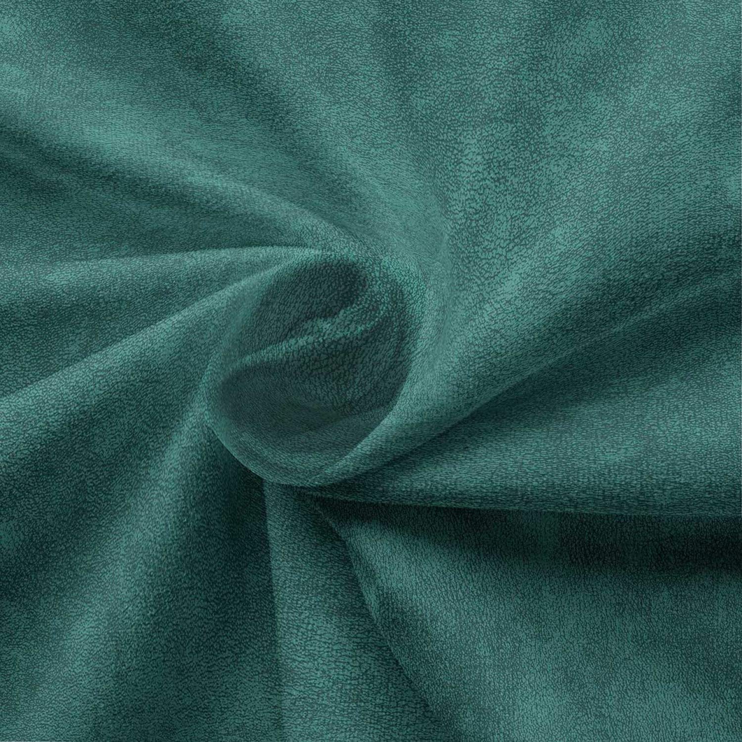 Ambesonne Faux Suede Fabric by The Yard - Digitally Printed Grunge Texture, Durable & Washable DIY Upholstery Material for Indoor/Outdoor Use - 1 Yard Reseda Green - Perfect for Home Decor, Pillows, Curtains & Furniture Projects