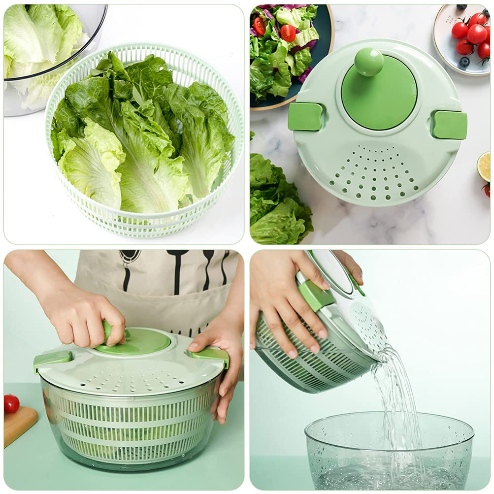 Cabilock 1-Piece Plastic Vegetable & Fruit Dehydrator Basket - Durable Kitchen Drainer for Drying Produce, Utensil Storage & Organization - Perfect for Berries, Herbs, Dishware Drying After Washing
