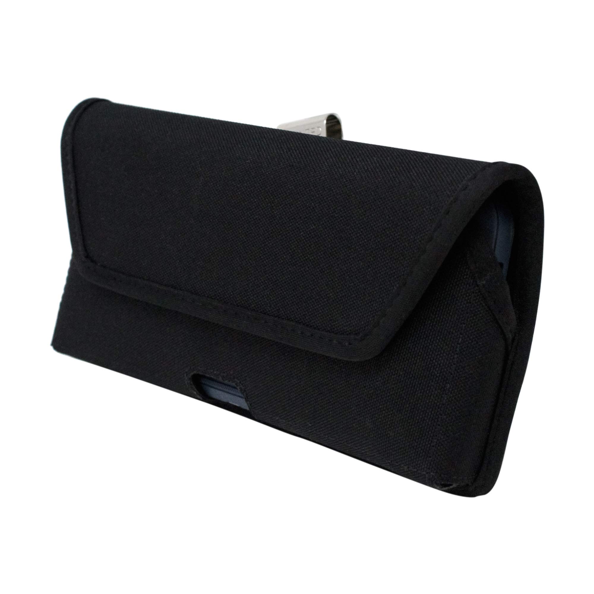 Premium Turtleback Leather Holster Case for Samsung Galaxy S24/S23/S22/S21/S20 Ultra - Rotating Belt Clip & Horizontal Carry - Perfect for Work, Travel & Outdoor Activities