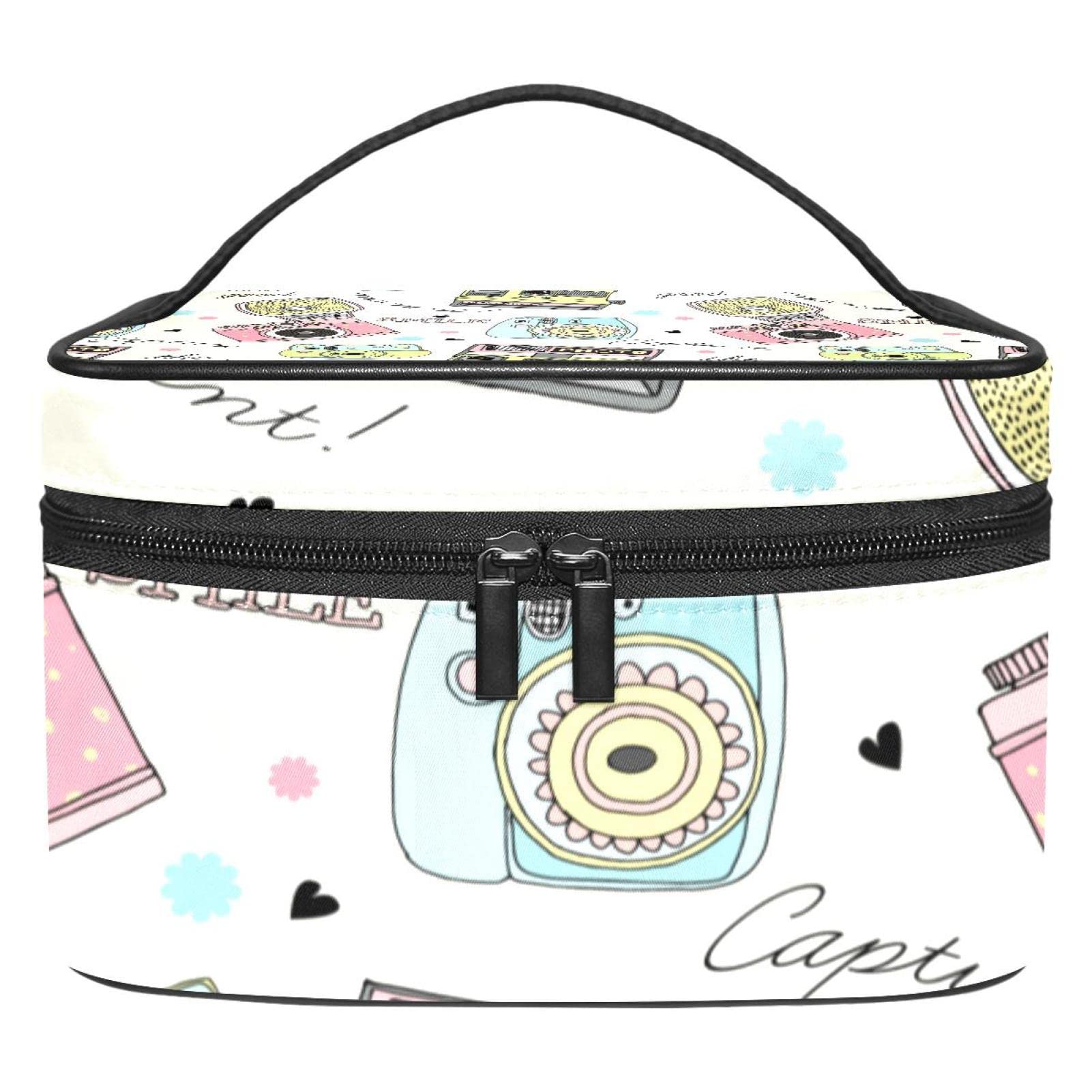 Waterproof Travel Makeup Bag Organizer - Large Cosmetic Pouch for Women & Teens - Perfect for Vacation & Daily Use