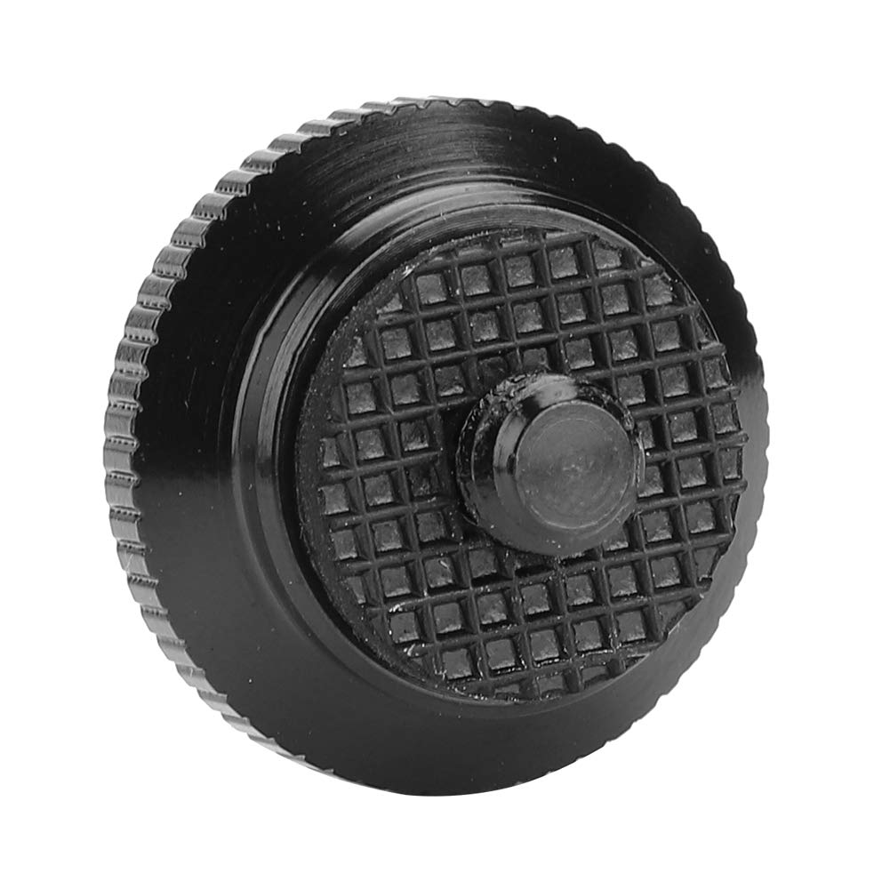 Ultralight Aluminum Alloy Quick Release Plate - High Strength Anti-Rust Round QR Plate Compatible with Manfrotto Compact Action Tripods (Red) | Perfect for Travel Photography & Video Shooting