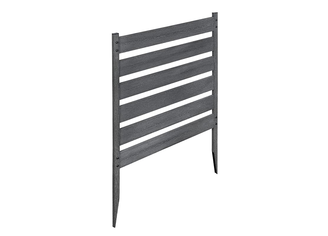 3-Panel No Dig Zippity Maui Vinyl Fence Kit - 26