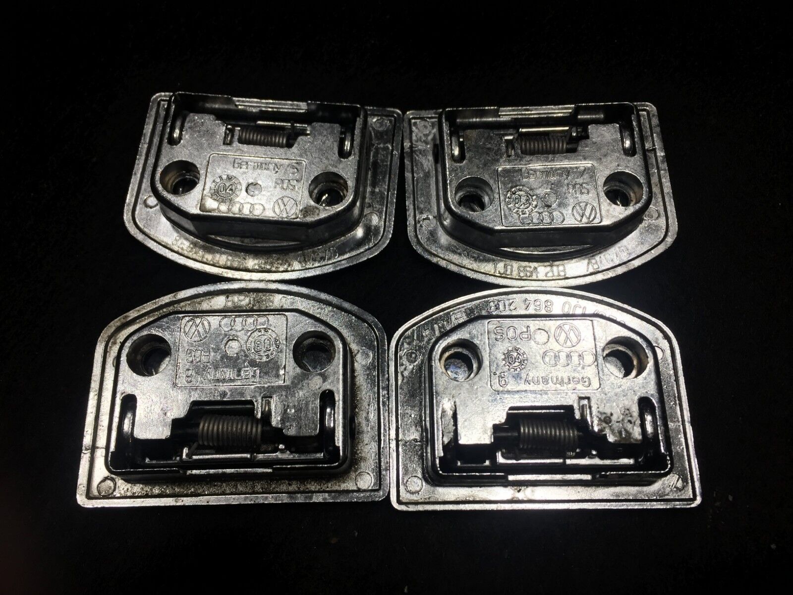 Volkswagen Passat Trunk Cargo Hook Set of 4 (2002-2005) - OEM D23 Replacement - Perfect for Organizing Groceries, Luggage & Car Accessories