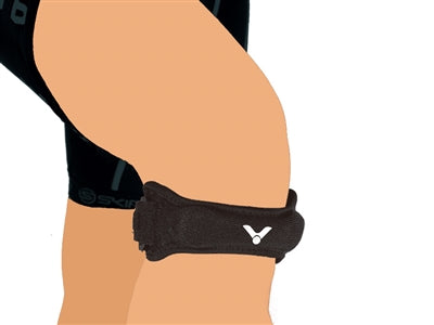 VICTOR SP185 Patellar Tendon Band for Knee Pain Relief - Adjustable Pressure Strap for Running, Basketball & Sports Support