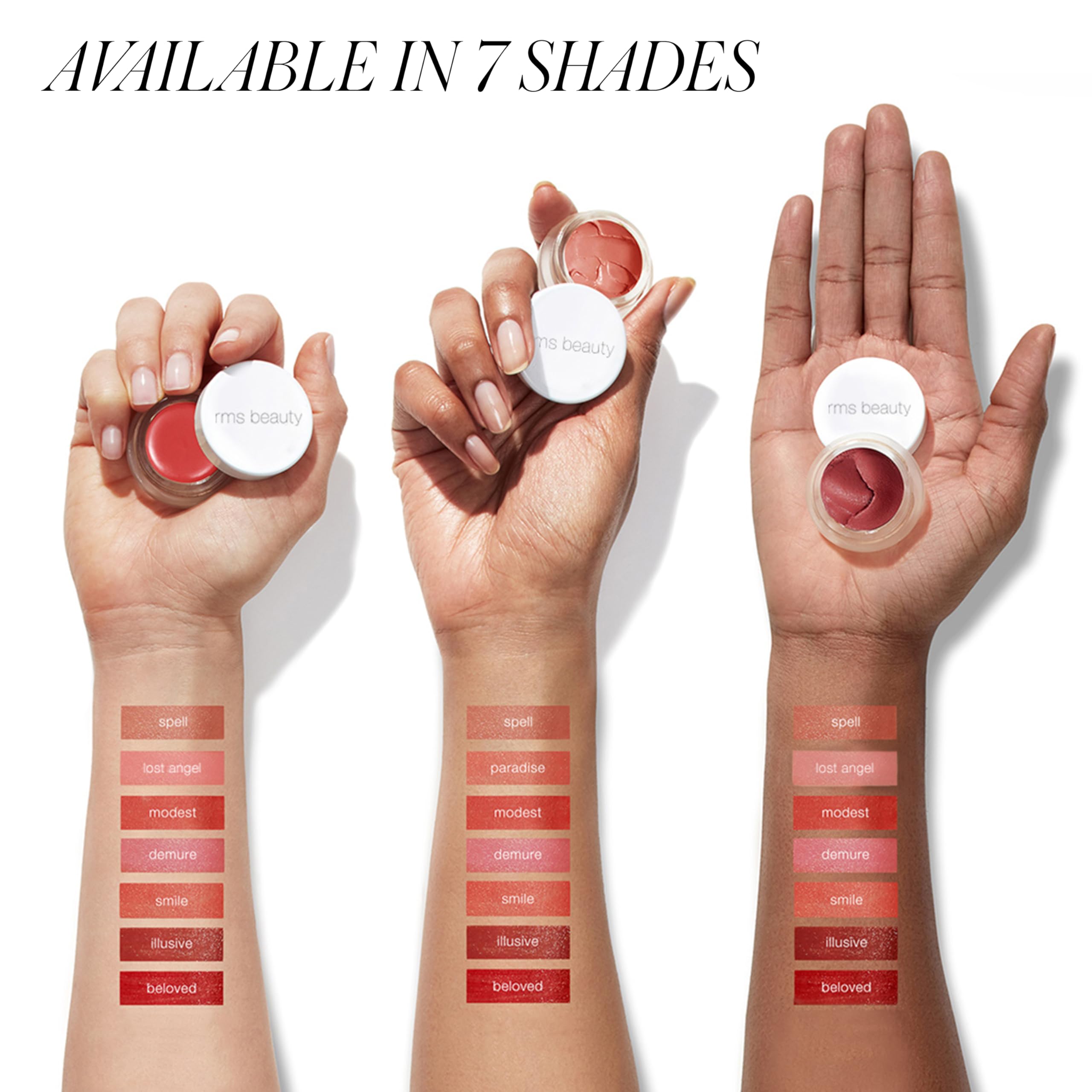 RMS Beauty Lip2Cheek - Natural Cream Blush & Lip Tint | Vegan, Organic Makeup for Cheeks & Lips | Perfect for Daily Wear, Date Night & Professional Makeup Looks