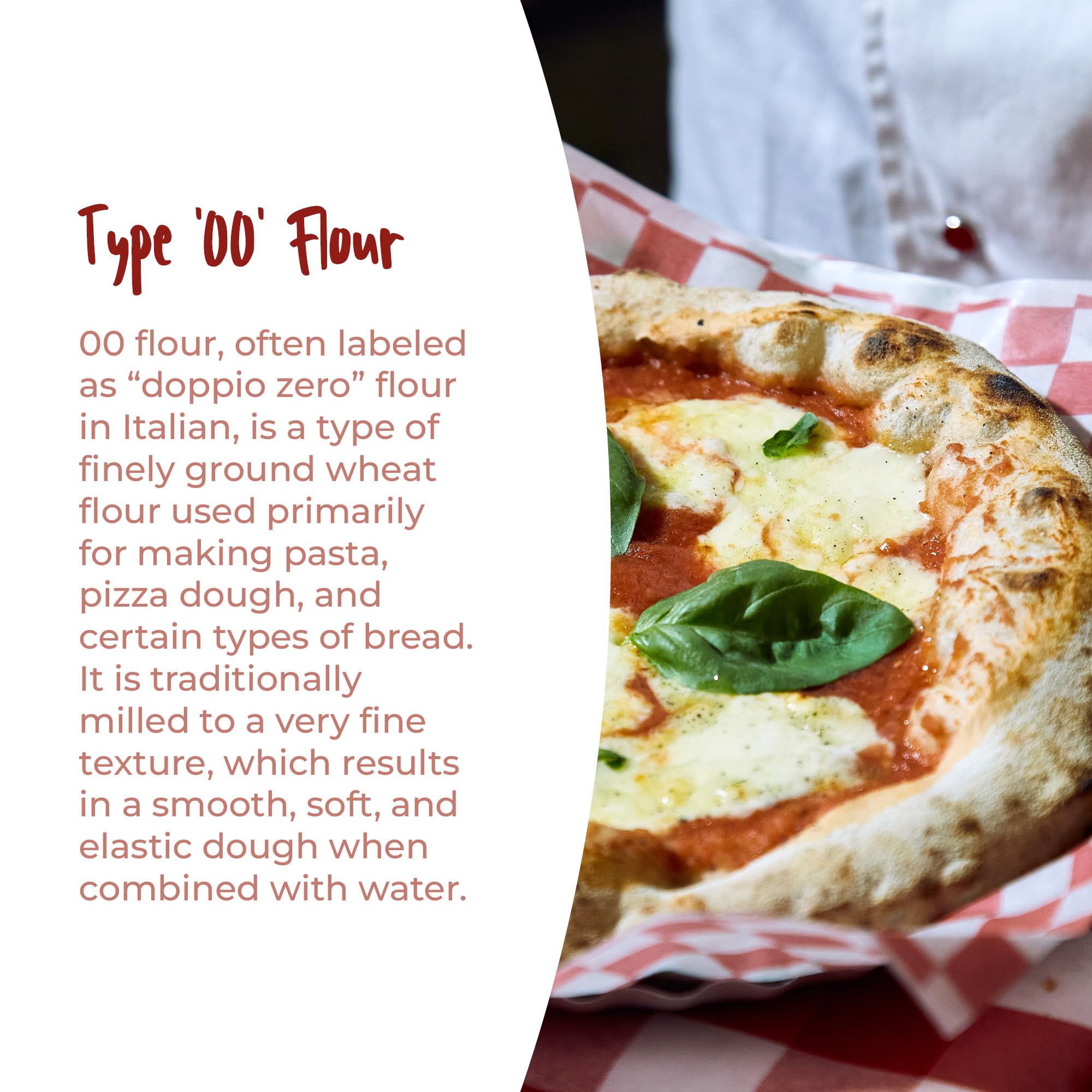 Antimo Caputo Chefs Flour 2.2 LB (Pack of 2) - Premium Italian 00 Double Zero Soft Wheat Flour for Homemade Pizza Dough, Artisan Bread & Fresh Pasta - Perfect for Neapolitan Pizza, Focaccia & Italian Baking