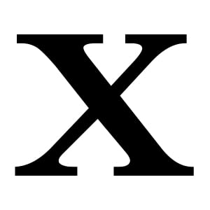 Letter-X