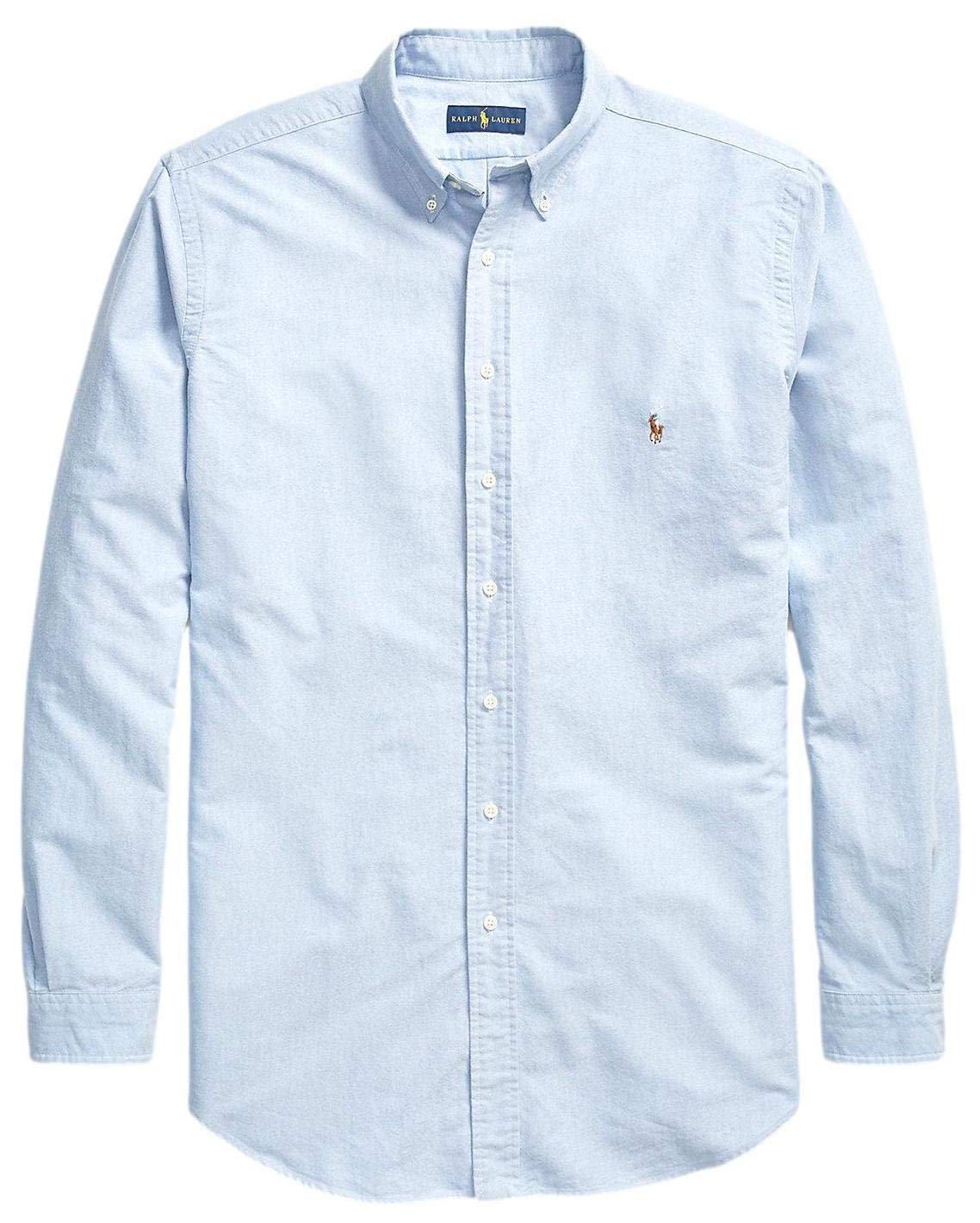 POLO RALPH LAUREN Big & Tall Oxford Shirt for Men - Classic Fit Button Down Dress Shirt - Perfect for Office, Business Casual & Formal Occasions