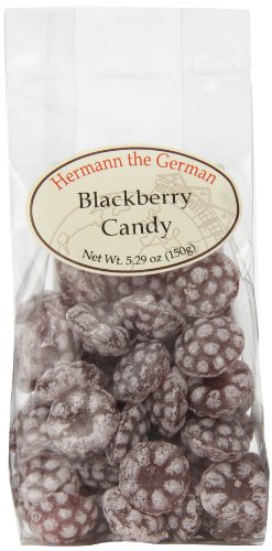Hermann the German Blackberry Candy - 5.29 Oz (Pack of 12) | Authentic German Sweets for Gifts, Parties & Snacking