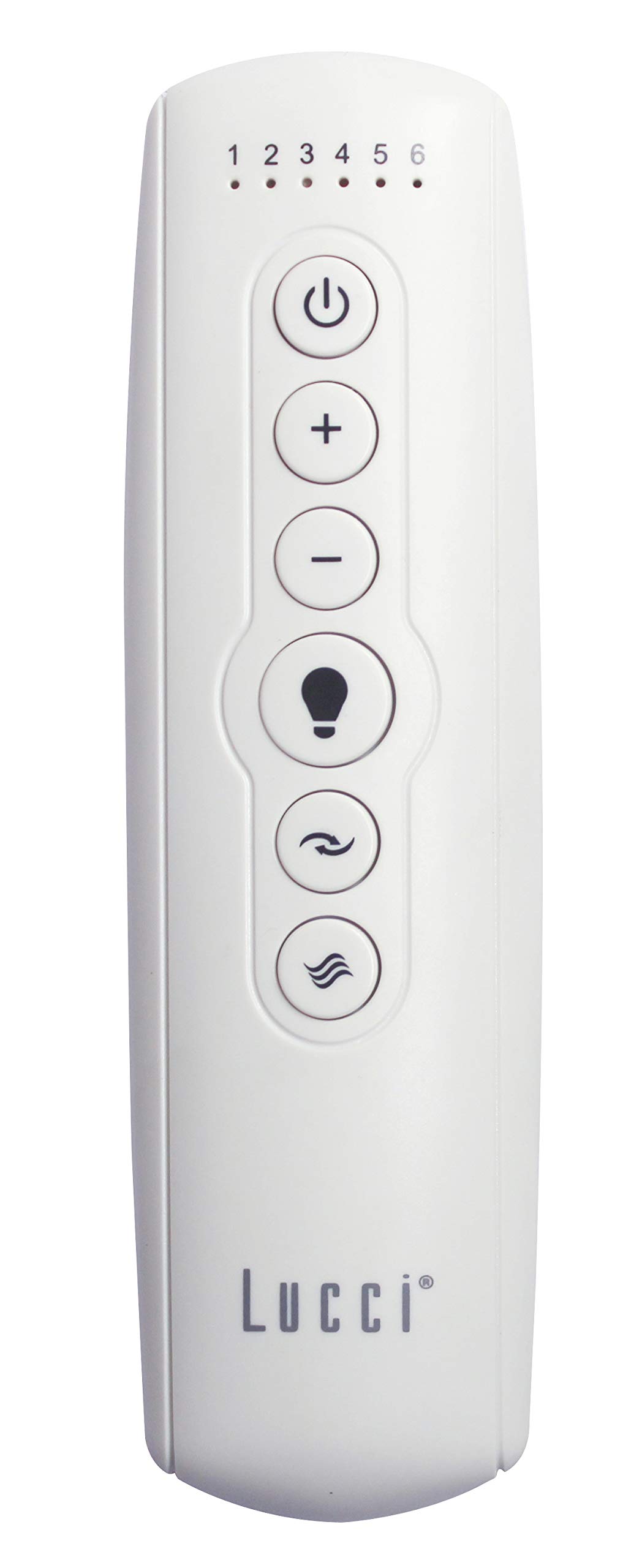 Lucci Air 50650702 Akmani Ceiling Fan Remote Control in Off-White | Compatible with Various Ceiling Fans | Perfect for Living Room, Bedroom & Office Use