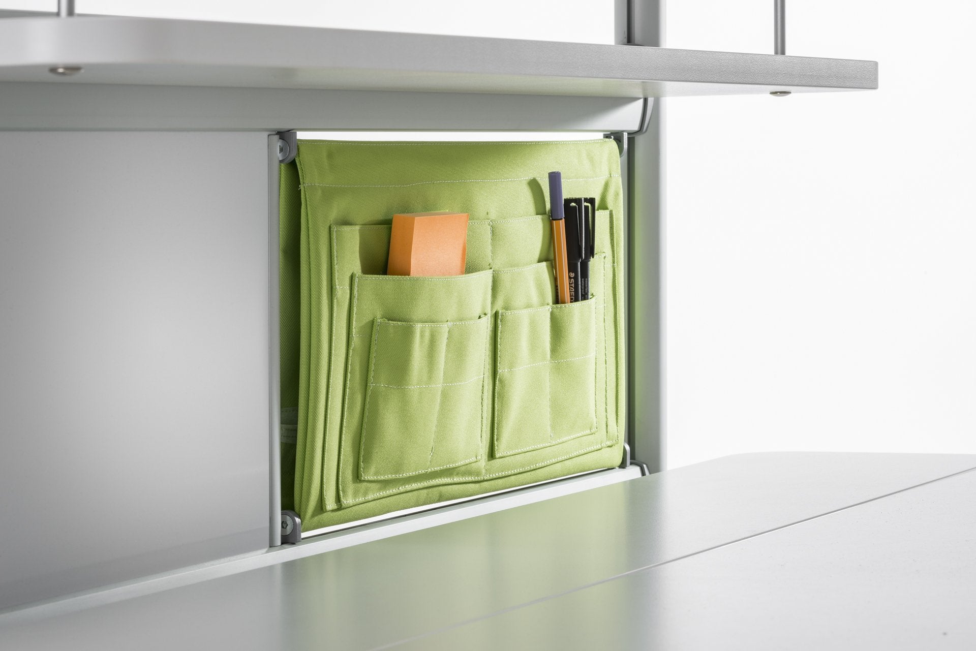 Moll Utensilo Behind the Sink Organizer - Kitchen Storage Solution for Sponges, Brushes & Cleaning Supplies | Perfect for Under Sink Organization & Small Space Homes