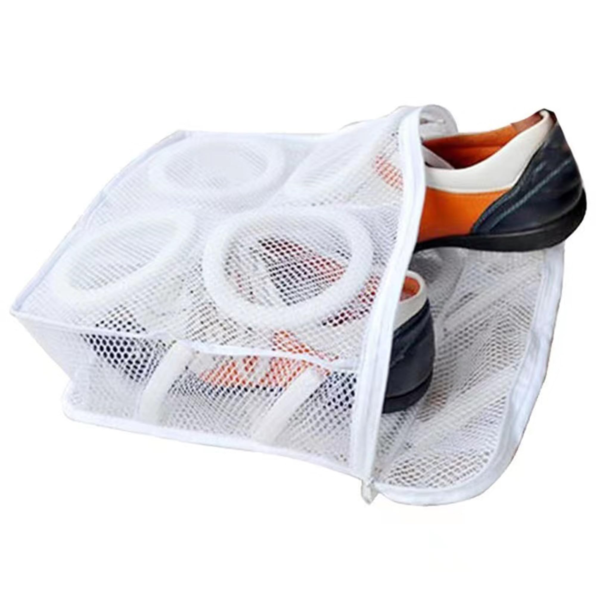 2-Pack Mesh Laundry Bags for Sneakers, Gym Shoes & Slippers - Durable Shoe Wash Bags for Washing Machine - Perfect for Travel, Sports & Laundry Day