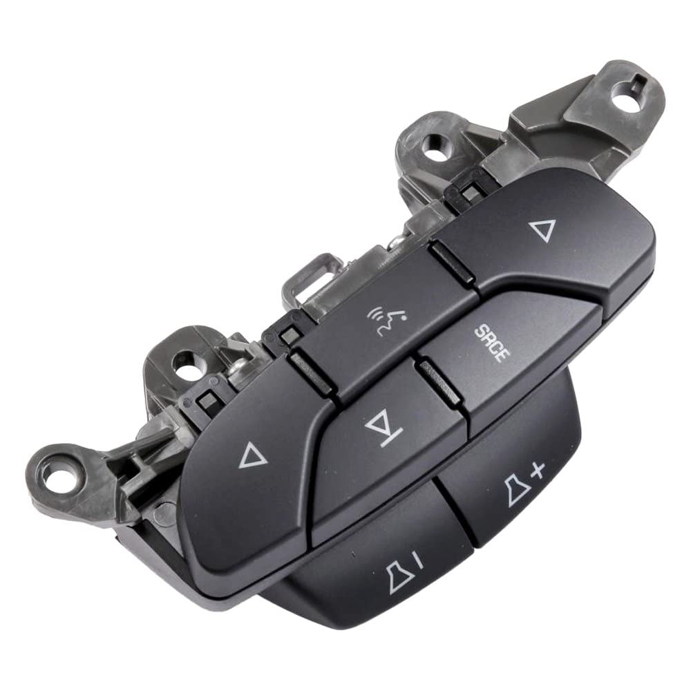 ACDelco GM Original Equipment Black Touch Steering Wheel Switch - Replacement for Chevy, GMC, Buick & Cadillac - Perfect for DIY Car Repairs & Upgrades