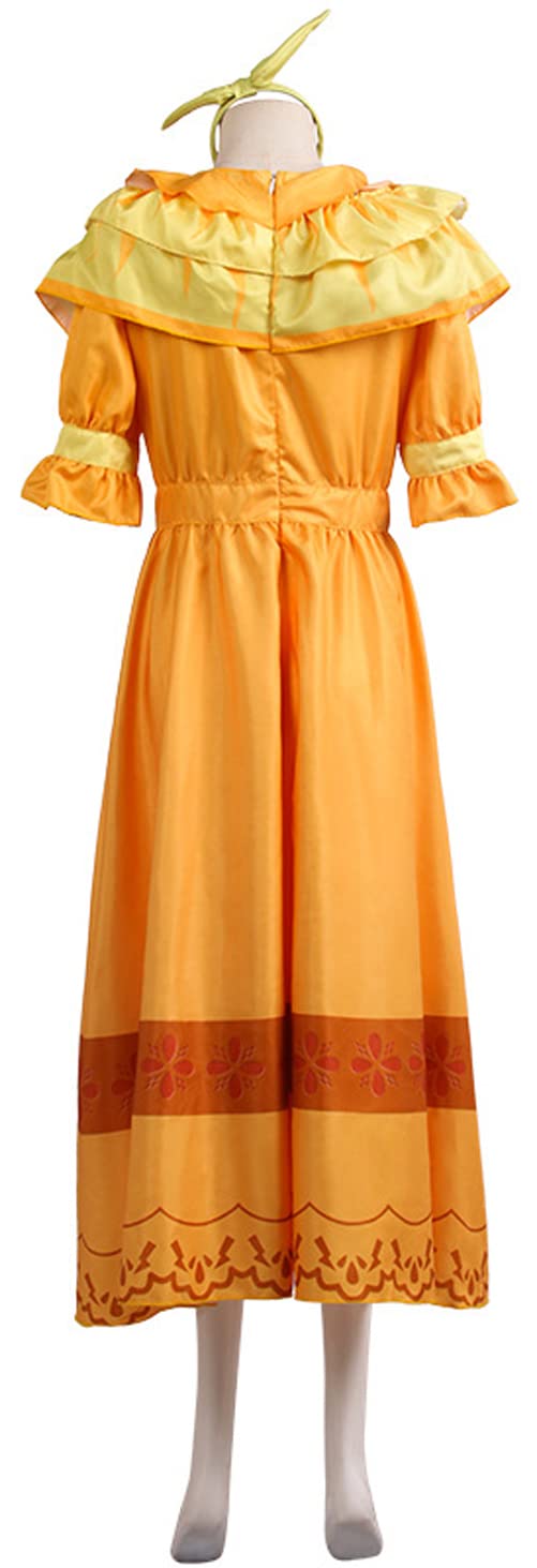 Unisex Bruno Cosplay Costume | Adult Mirabel & Isabela Madrigal Dress | Disney Encanto Princess Outfit for Women & Girls | Halloween, Cosplay & Theme Party Costume