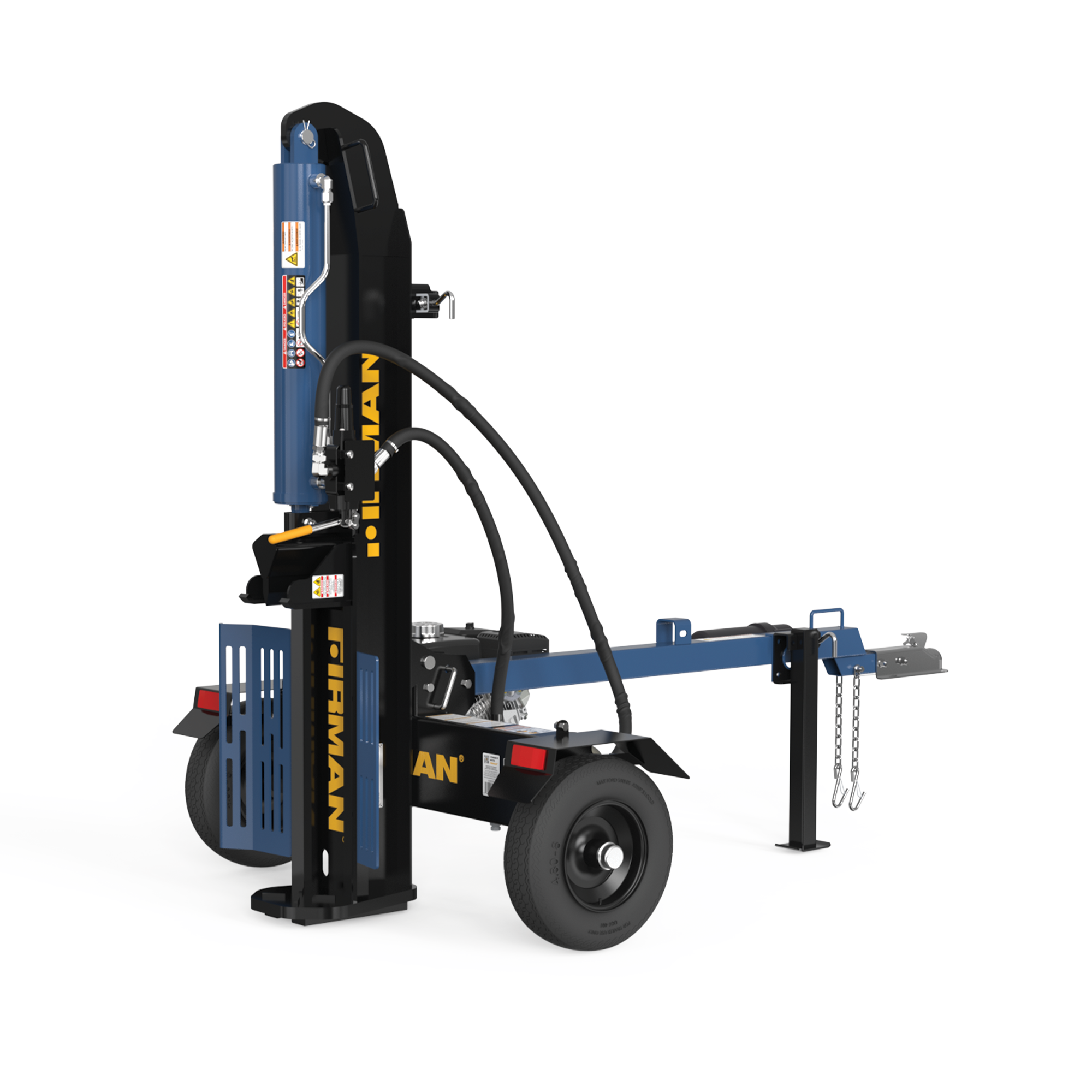 22 Ton Hydraulic Log Splitter for Firewood - Heavy Duty Wood Splitter for Home Heating, Fireplace & Outdoor Camping