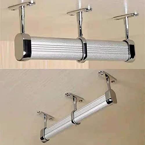 Yinpecly Adjustable Shower Curtain Rod - 0.63