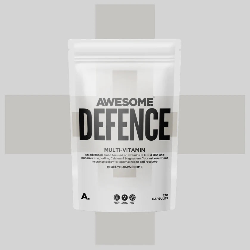 Awesome Supplements Defence 120 Capsules | High Potency Multivitamin for Immune Support, Energy Boost & Overall Wellness | Daily Supplement for Adults & Seniors
