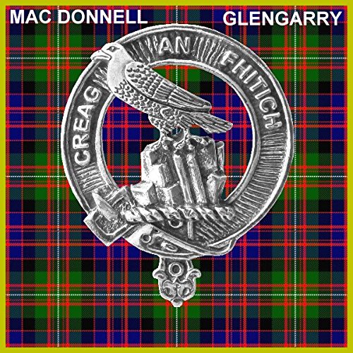 Authentic MacDonnell (Glengarry) Scottish Clan Crest Badge Sporran - Traditional Scottish Highland Dress Accessory for Bagpipes, Kilt Outfits & Celtic Events