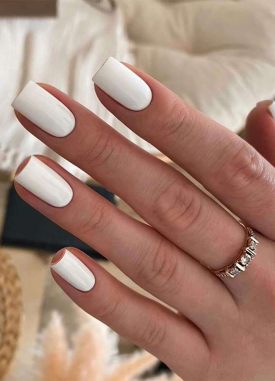Black & White Nail Polish Set for Women - Long Lasting Glossy Enamel with Quick Dry Formula | Latex-Free Nail Art Paints for Daily Use | Includes 2 Pack Nail Stickers | Perfect for Home Manicures, Salon Looks & Gift Giving
