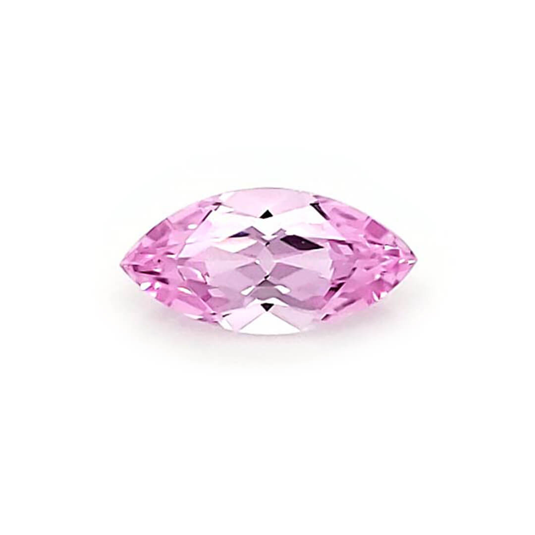 Marquise Chatham Champagne Sapphire Pink Gemstone for DIY Jewelry Making - Perfect for Rings, Necklaces, and Earrings