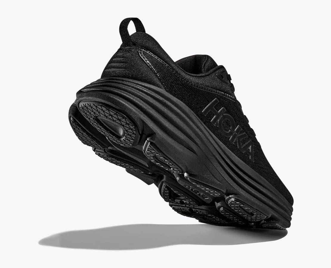 HOKA ONE ONE Bondi 8 Running Shoes for Men & Women - Cushioned Road Running Sneakers with Meta-Rocker for Smooth Ride - Perfect for Long Distance Running, Jogging, and Daily Workouts