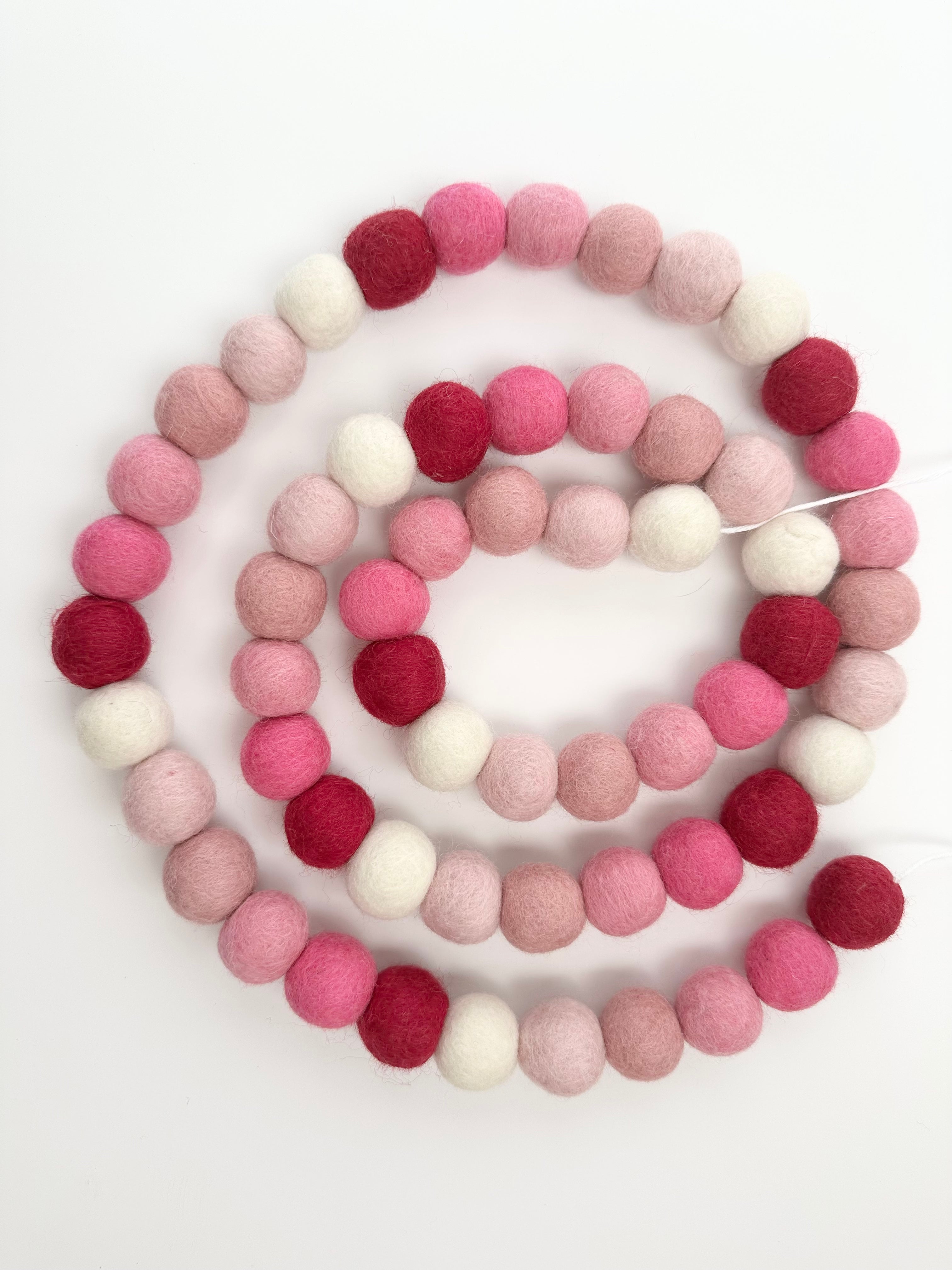 Pink Gradient Garland - Elegant Floral Party Decor for Weddings, Baby Showers & Home Decorations
