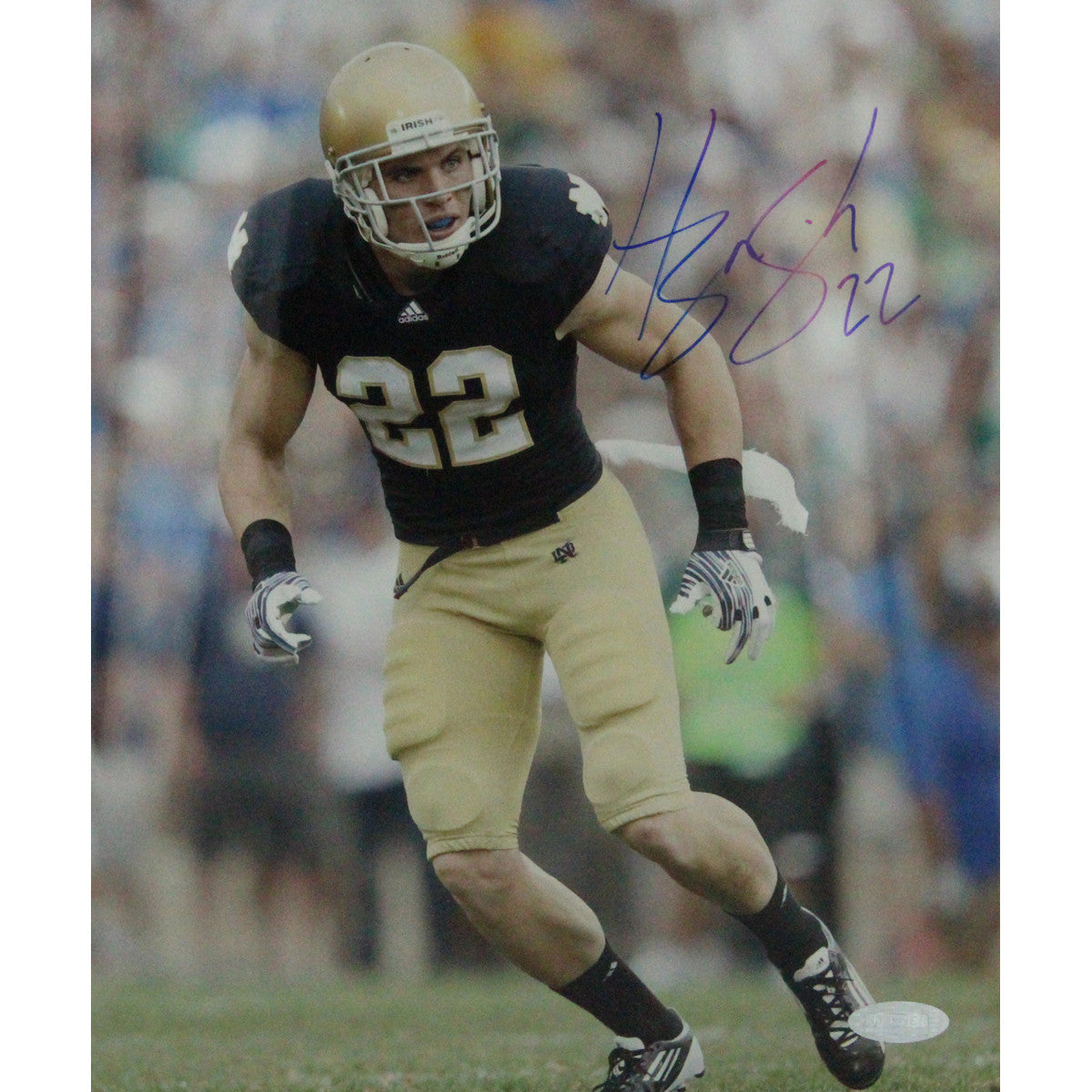 Harrison Smith Autographed Navy Uniform 8x10 Photo - Signed Memorabilia for Minnesota Vikings Fans, Football Collectors, and Sports Decor