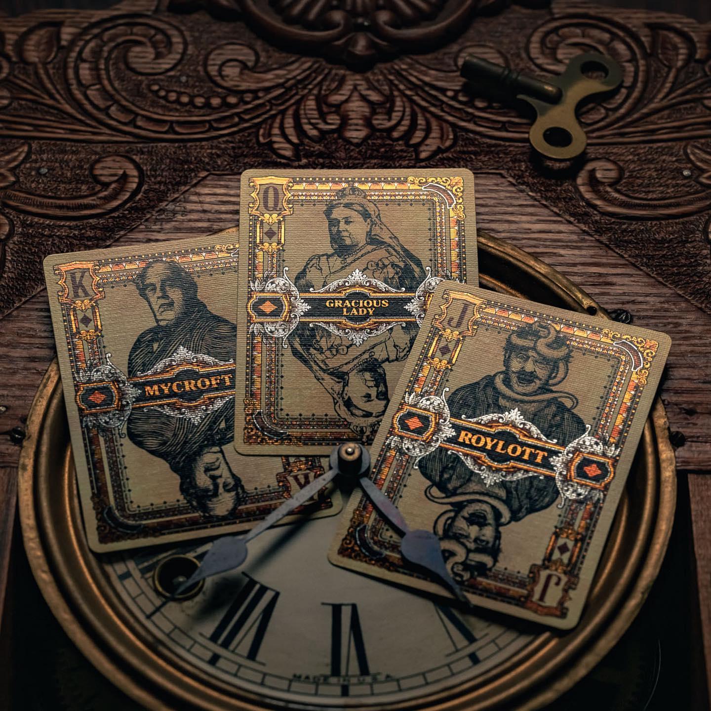 Sherlock Holmes Playing Cards - Premium Deck by Kings Wild Project - Perfect for Poker, Magic Tricks & Collectors