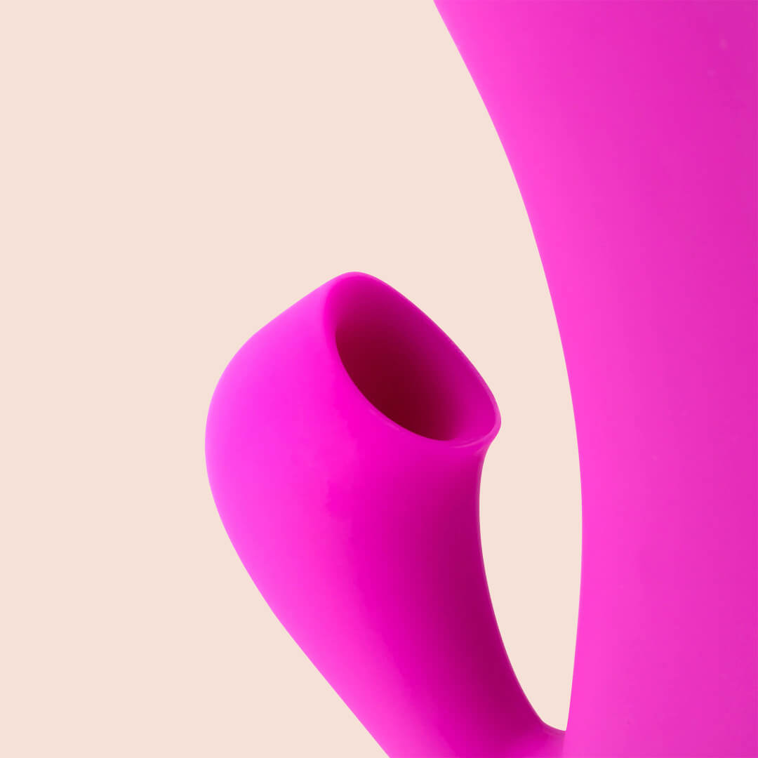 California Dreaming® Malibu Minx Rabbit Vibrator - Powerful Air Suction Clitoral Stimulator for Women, Waterproof & Rechargeable Adult Toy - Perfect for Solo Play & Couples Intimacy