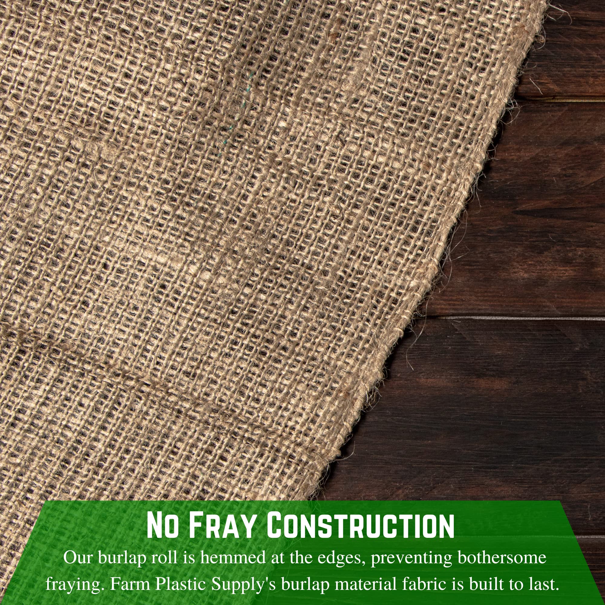10oz Burlap Fabric Roll - 60