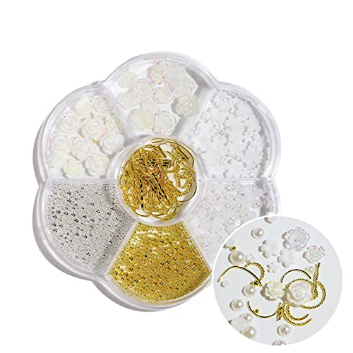 06 Flower Beads Studs