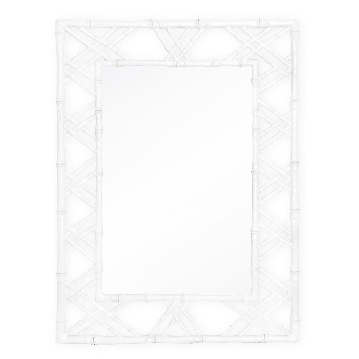 Claire Natural Bamboo Wall Mirror - Handcrafted Full Length Floor Mirror for Bedroom, Living Room & Entryway Decor