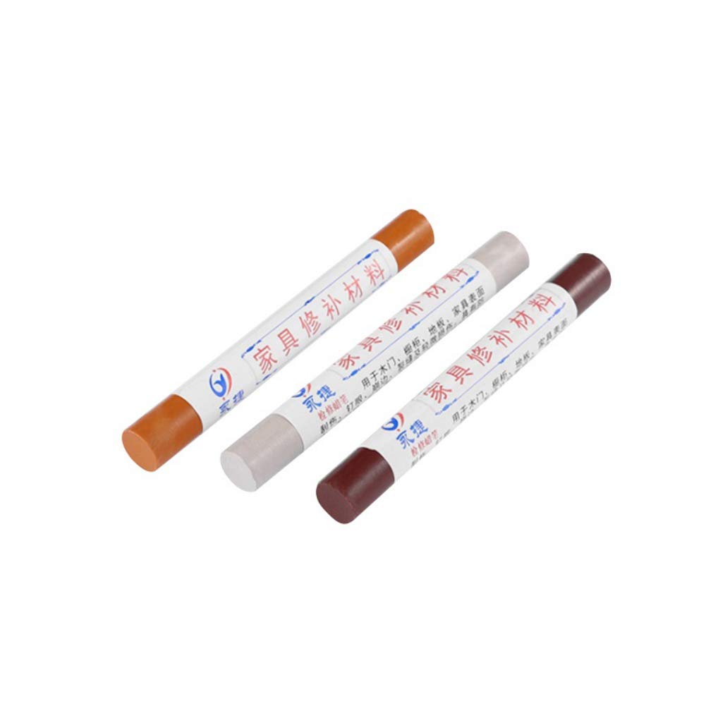Wood Repair Kit - 12 Colors Wood Markers & Touch Up Pens for Furniture, Floors, Cabinets - Scratch Repair & Stain Cover - Perfect for Home, Office, and DIY Projects