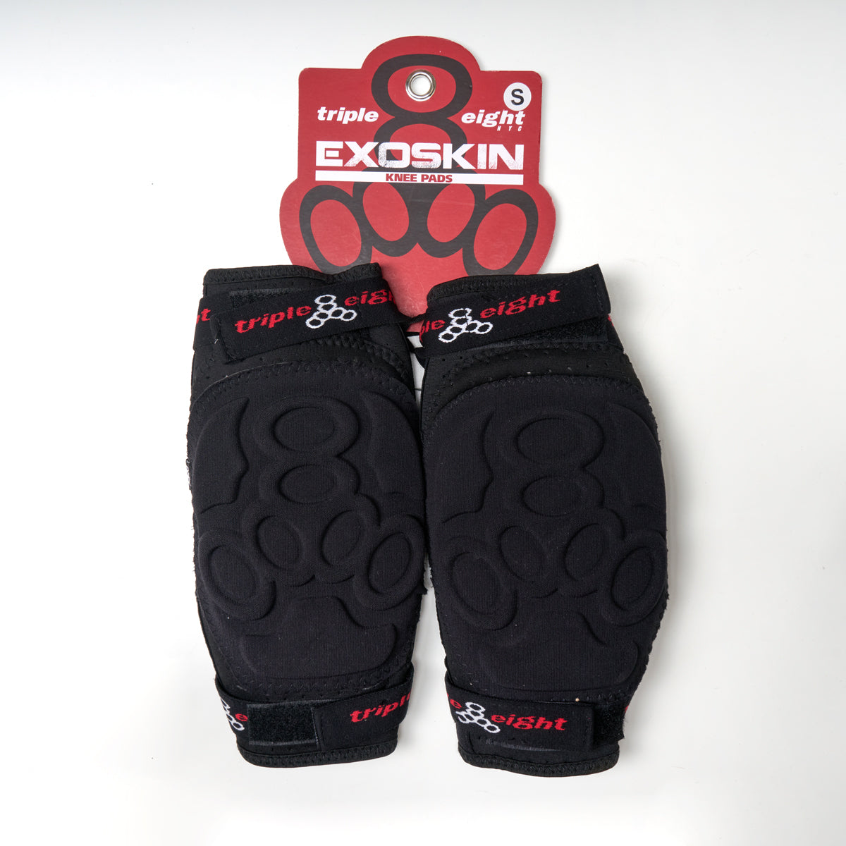 Triple Eight Exoskin Gasket Kneepads - Protective Knee Pads for Skateboarding, Cycling & Extreme Sports - Durable Impact Protection for Athletes