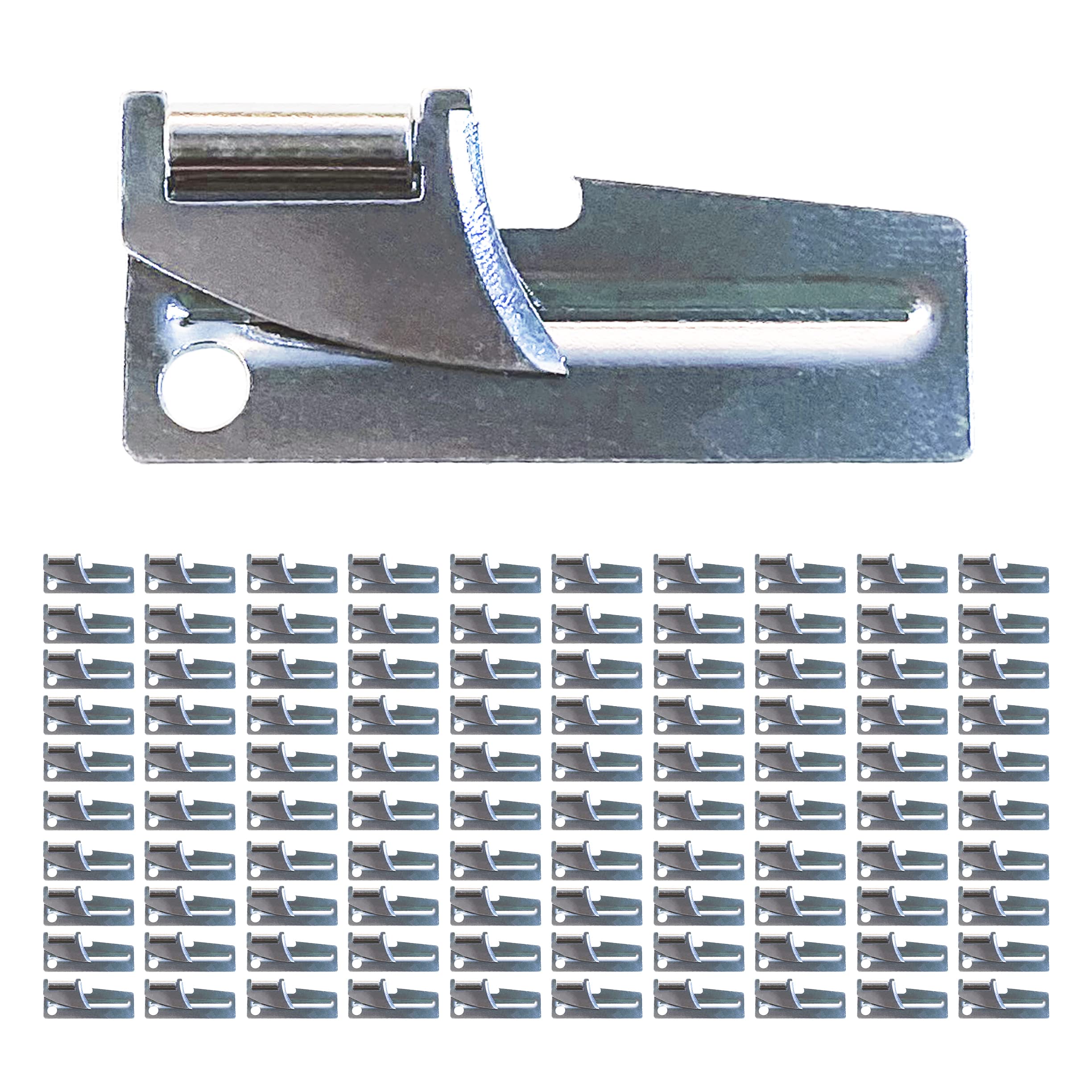 Original P-38 Can Openers - US Shelby Model P38 - Military Grade Stainless Steel Can Openers (Pack of 100) - Perfect for Camping, Survival Kits & Emergency Preparedness
