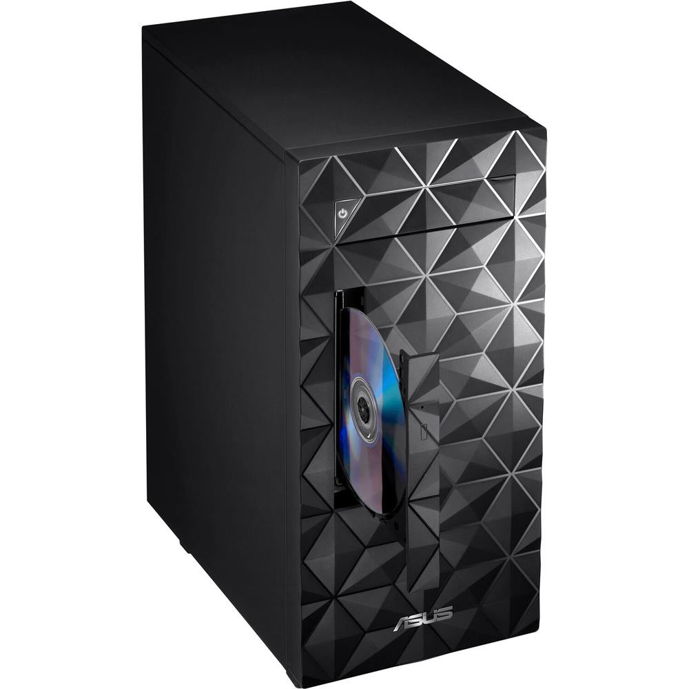 ASUS S300MA DH701 Mini Desktop PC - Intel Core i7 Processor, 8GB RAM, 512GB SSD, Compact Black Design for Home Office, Gaming & Entertainment