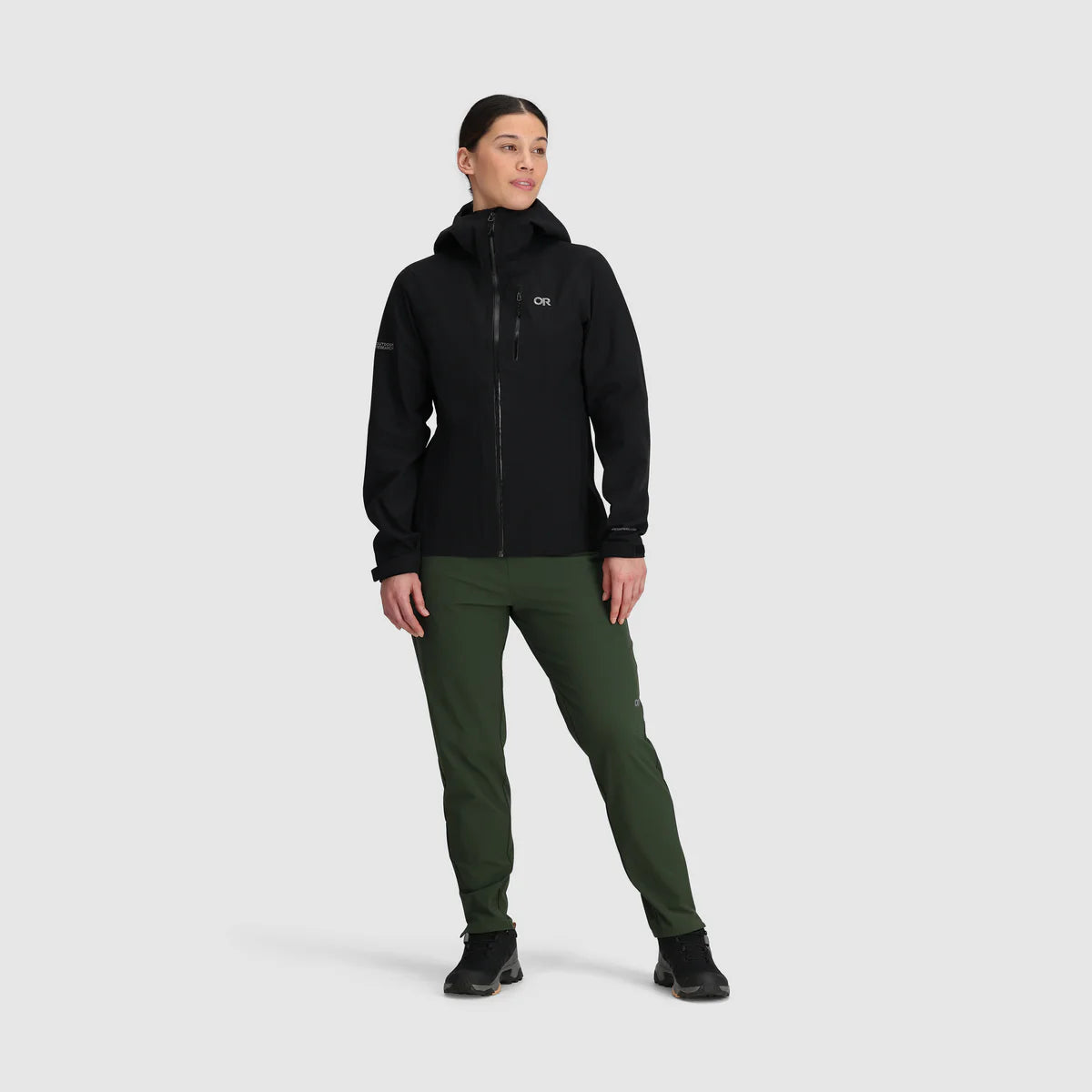Aspire 3L Waterproof Jacket for Women - Lightweight Windproof Raincoat with Hood - Perfect for Hiking, Camping & Outdoor Adventures