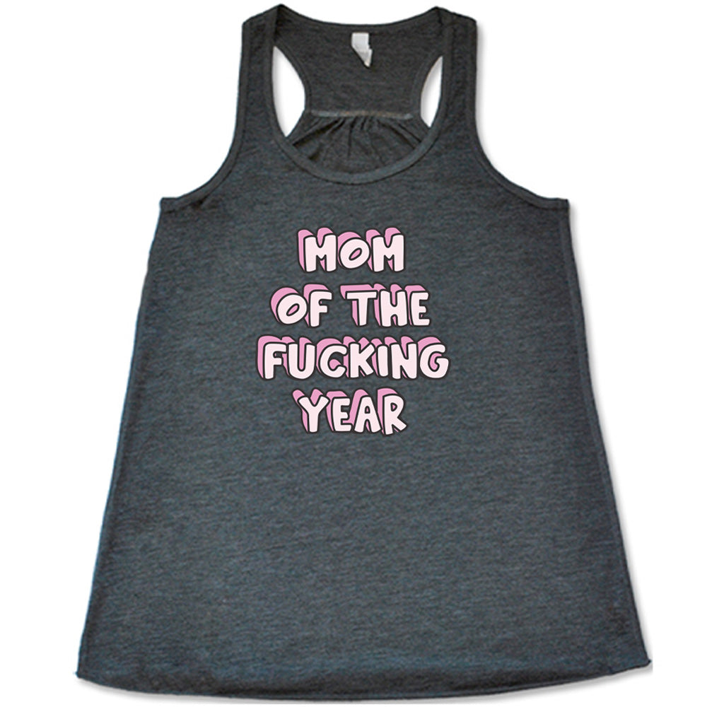 Funny Mom of the Year T-Shirt - Best Humor Gift for Mothers - Perfect for Mother's Day, Birthday & Everyday Wear