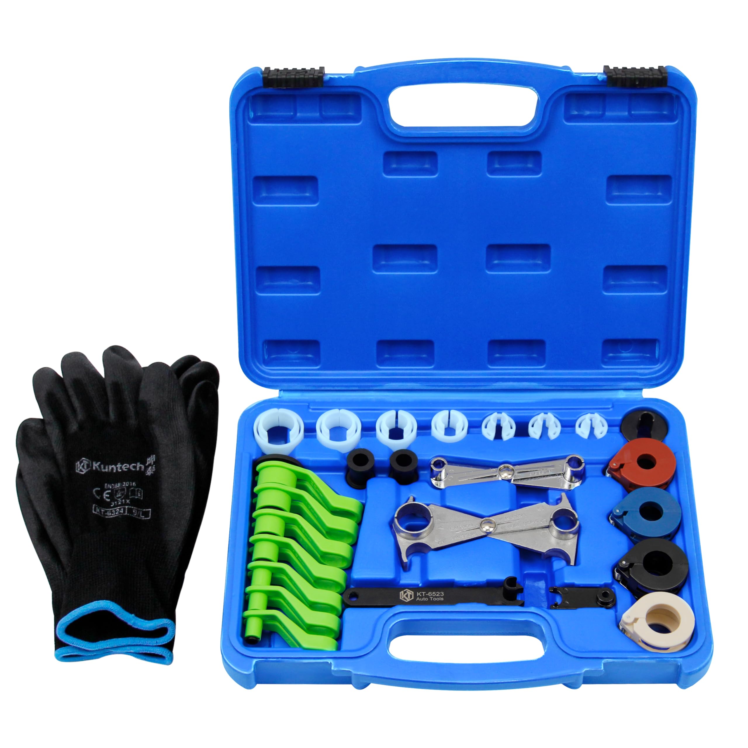 Professional Quick Disconnect Tool Set - Universal Fuel Line & A/C Disconnect Kit for Automotive Repair | Transmission Line Removal Tool for Ford, GM, Toyota & More | Perfect for Mechanics & DIY Car Maintenance