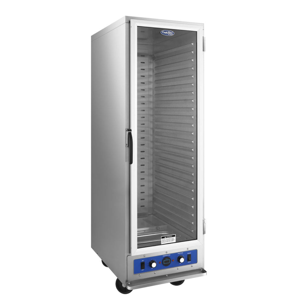 Atosa ATWC 18P Commercial Heated Food Warmer Cabinet - 120V 1580W Stainless Steel Insulated Holding Unit for Restaurants, Catering & Buffets