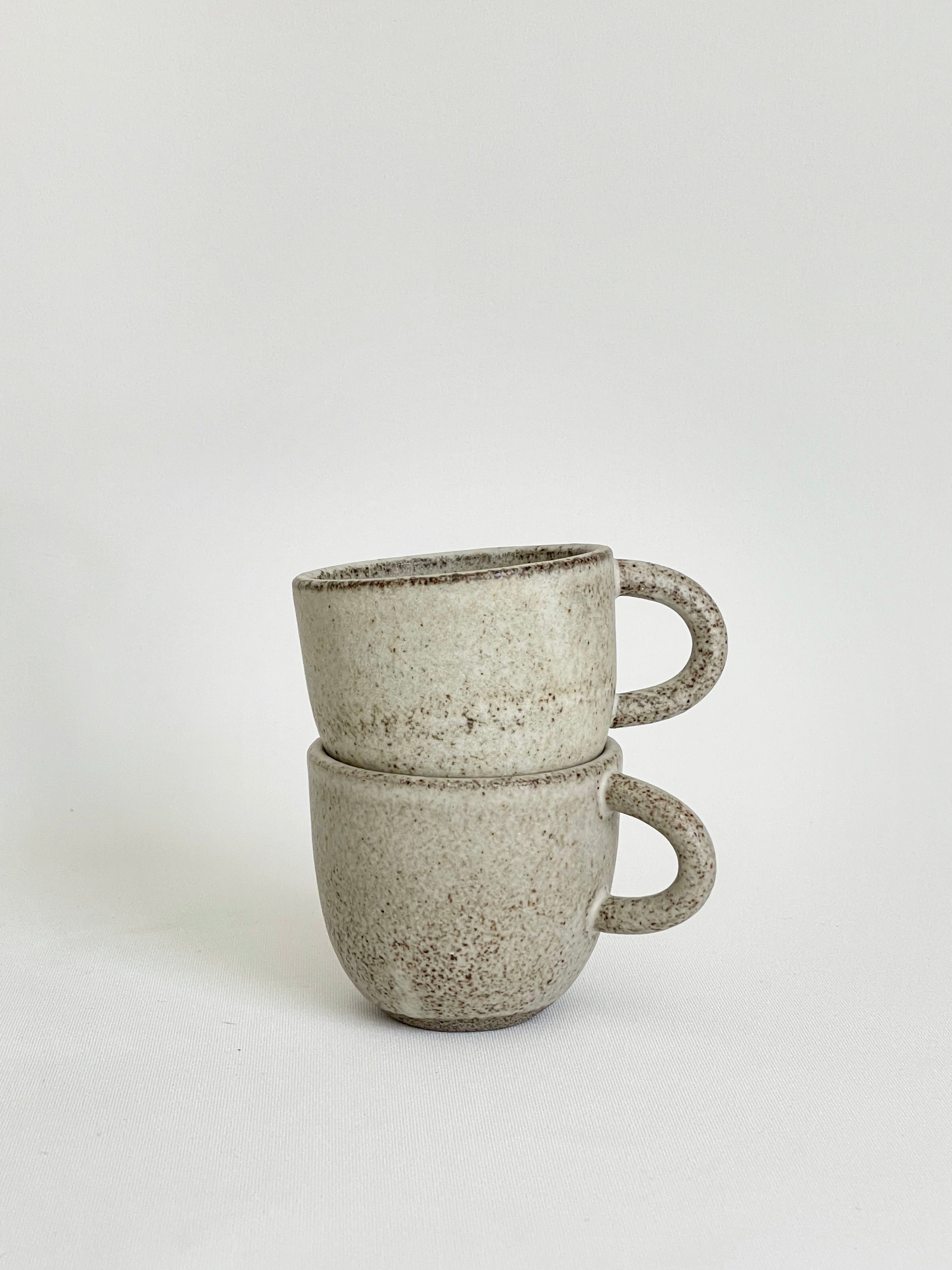 Premium Viki Weiland Espresso Cup Set - Ceramic Coffee Cups for Home, Office & Cafe - Perfect for Espresso, Cappuccino & Latte - Elegant & Durable Design