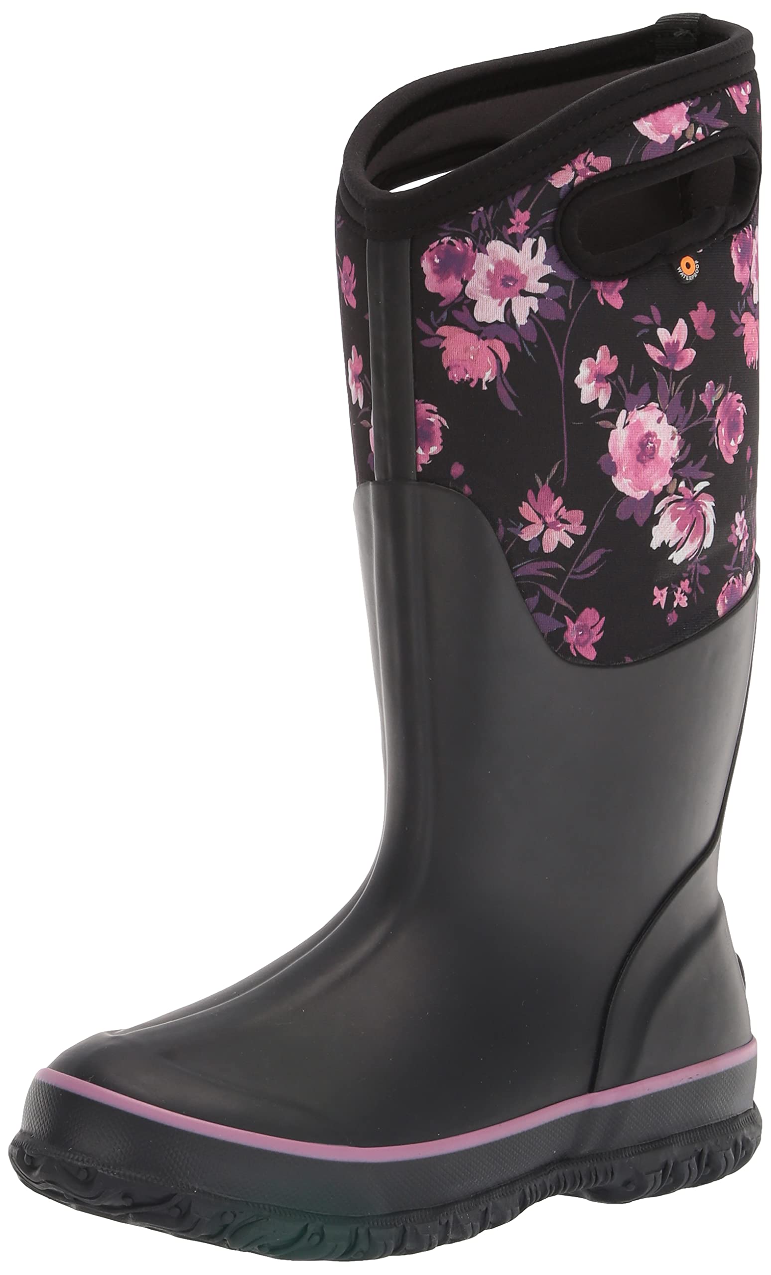 BOGS Classic Tall Night Garden Waterproof Boots for Women - Warm Winter Snow Boots with Insulation for Outdoor, Hiking, and Gardening