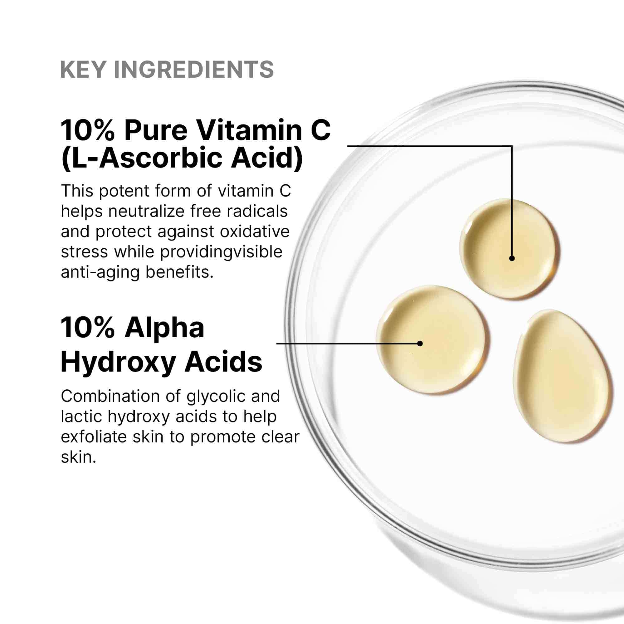Skinceuticals Vitamin C + AHA Serum for Brightening & Anti-Aging - Perfect for Morning Skincare Routine & Dark Spot Treatment