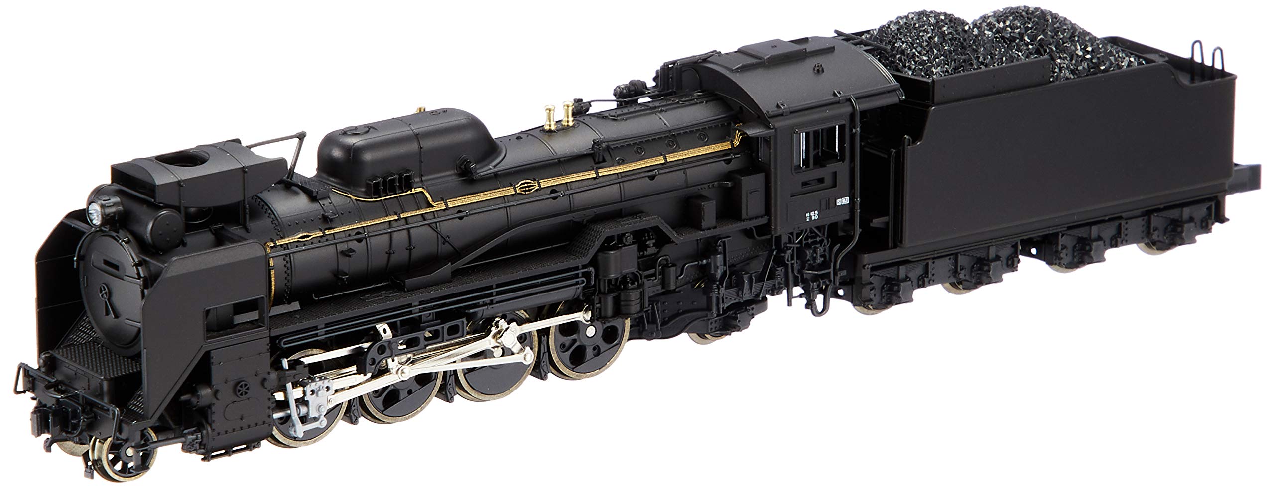 KATO N Scale 2016 - 6 D 51 Standard Type Nagano Model Train with Smoke Collector | Realistic Japanese Steam Locomotive for Model Railroad Enthusiasts | Perfect for Dioramas, Train Layouts & Collectors