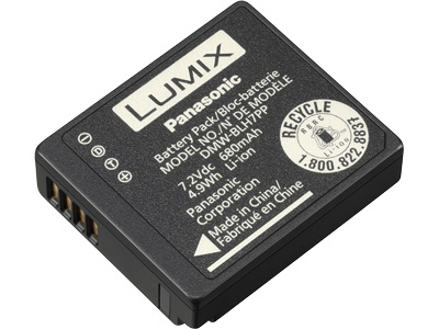 Panasonic DMW-BLH7 Rechargeable Lithium-Ion Battery for Lumix Cameras - Perfect for Travel, Photography & Vlogging