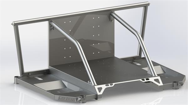 15-23 Ford F150 SDHQ Built-In Bed Chase Rack | Heavy Duty Truck Accessory for Off-Road & Work Use