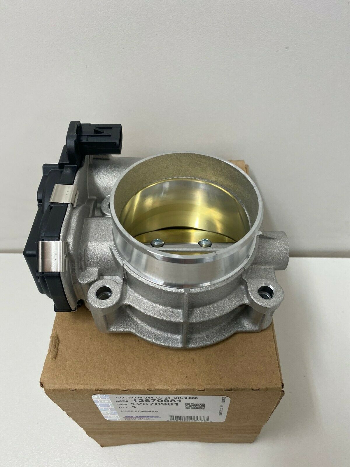 Genuine Holden VE VF WM WN & Captiva V6 SIDI Throttle Body - Part Number 12670981 - Perfect for Engine Performance Upgrades and Vehicle Maintenance