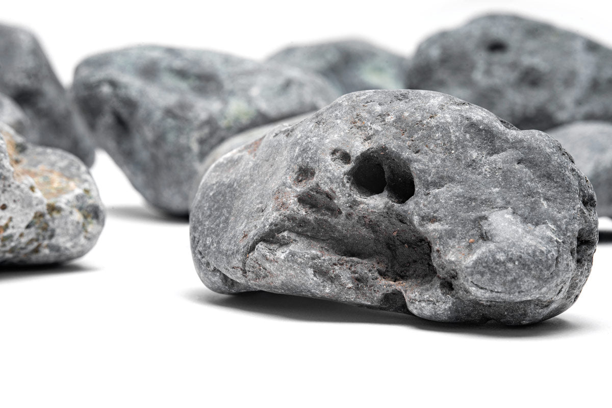 Hakkai Decorative Accent Stones for Home & Garden - Natural River Rocks for Landscaping, Zen Decor, Aquariums & DIY Crafts